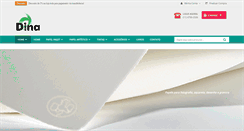 Desktop Screenshot of dinashop.com.br